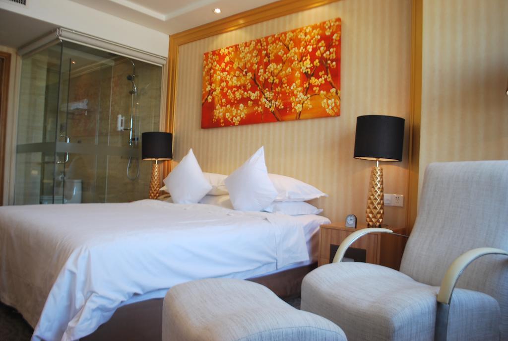 The Center Hotel Weihai Zimmer foto